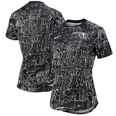 Men's Nike Gray Club America Academy Pro Raglan Performance Team Training Jersey Size: Medium