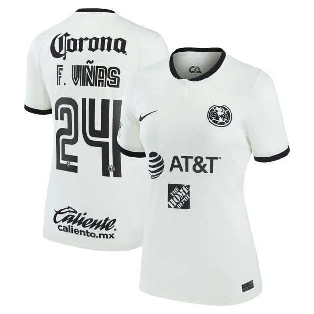 Lids Federico Viñas Club America Nike Women's 2022/23 Third Replica Jersey  - White | Connecticut Post Mall