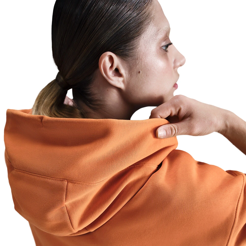 Sweat à capuche en polaire Nike Orange Club America CA x Phoenix pour femme