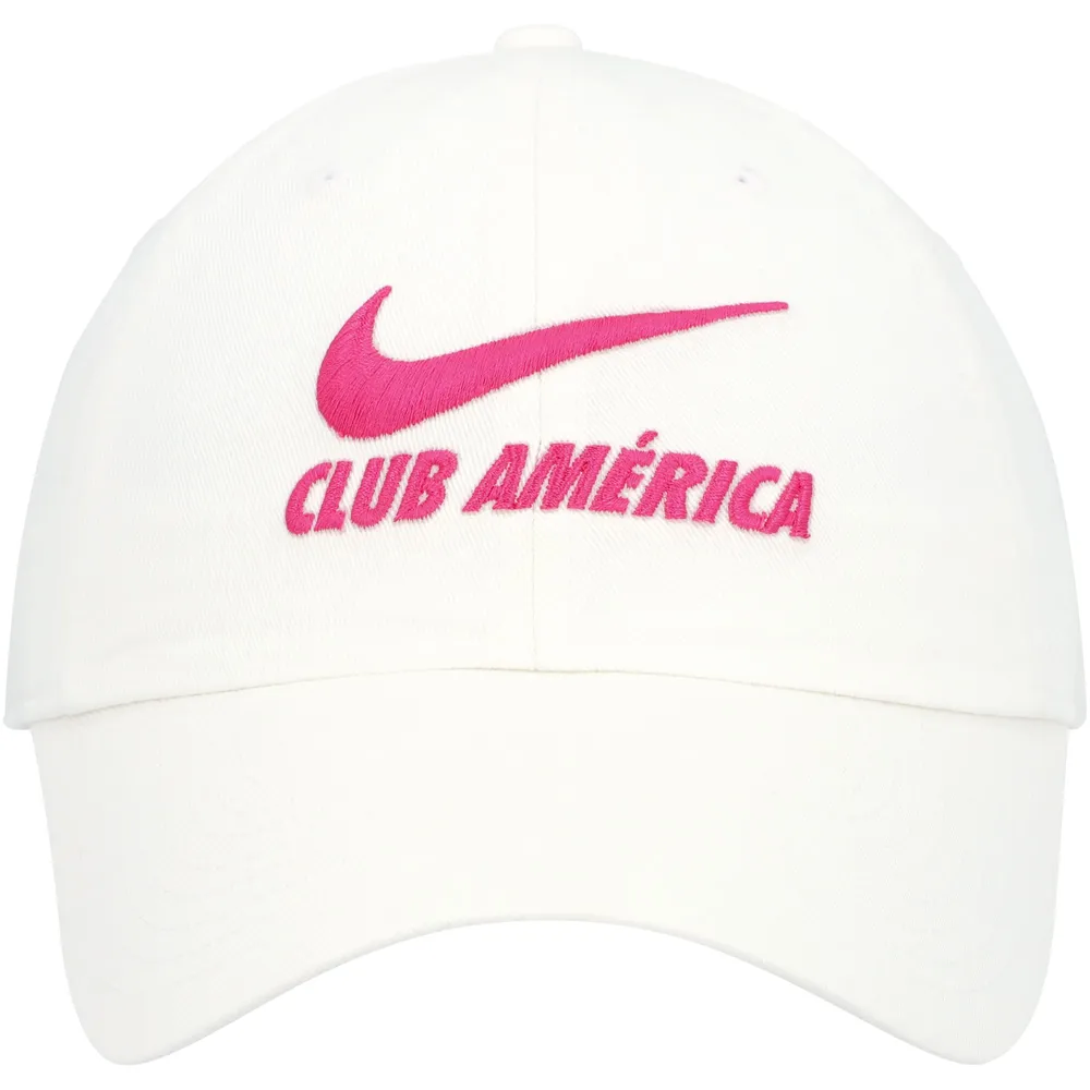 Casquette réglable Nike Club America Campus blanche pour femme