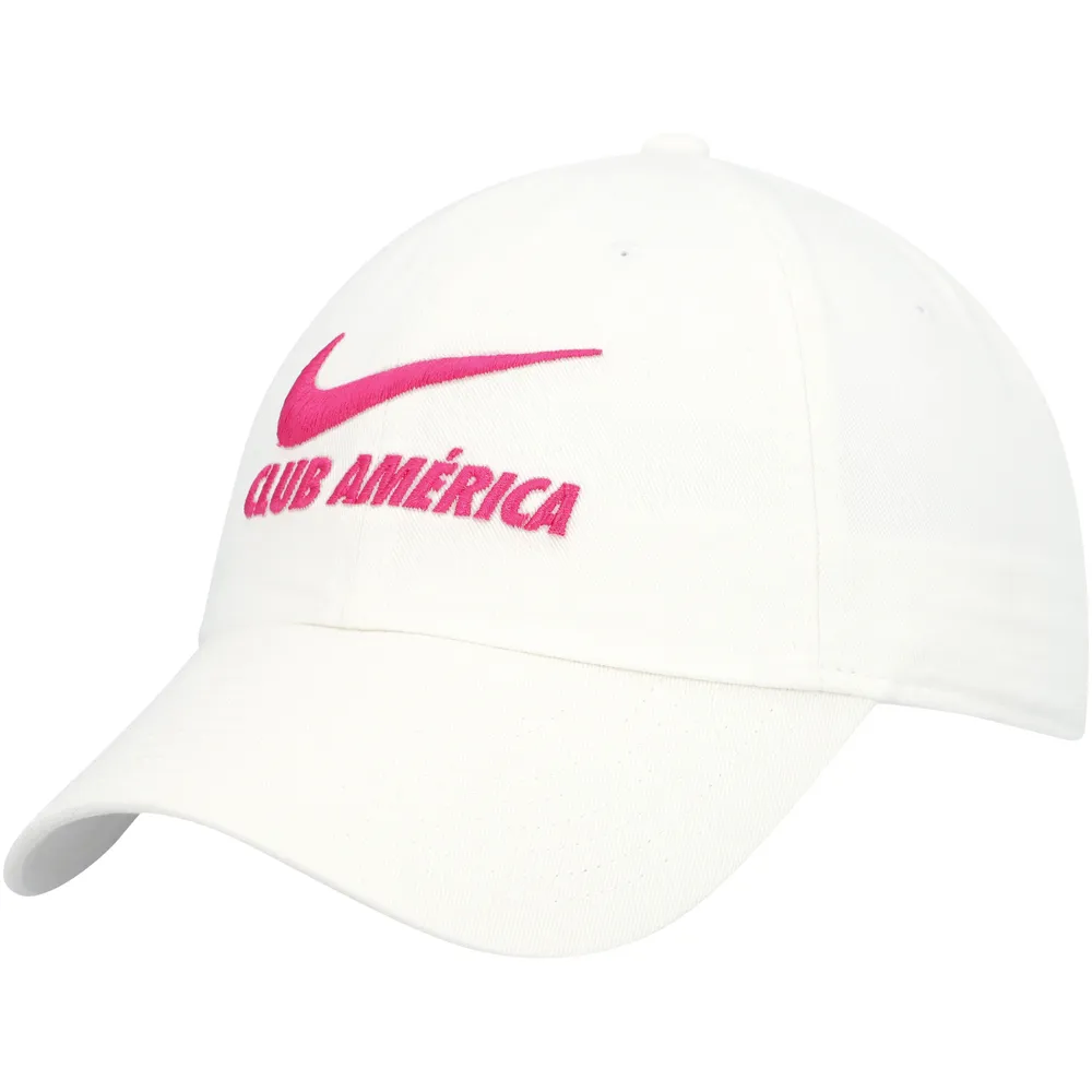 Casquette réglable Nike Club America Campus blanche pour femme