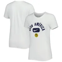 Women's Nike White Club America Lockup Legend Performance T-Shirt