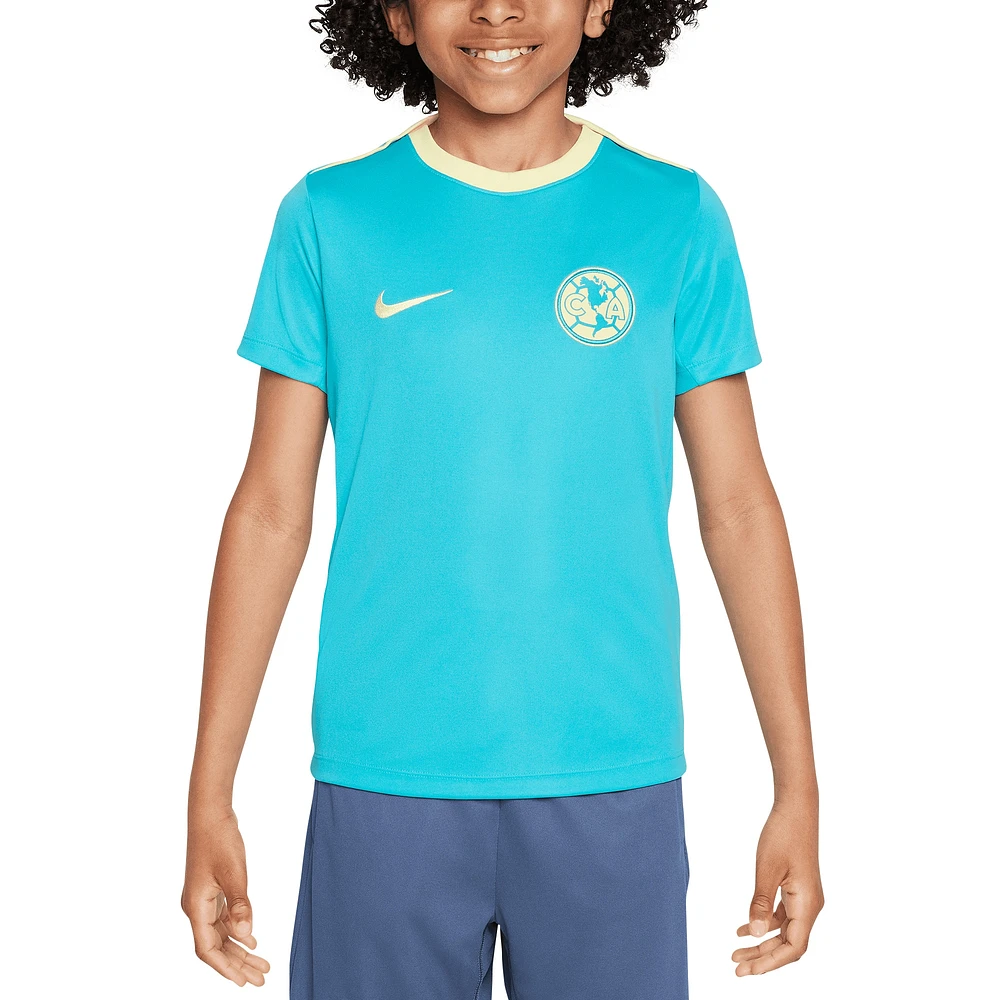 Youth Nike Aqua Club America 2024/25 Academy Pro Top