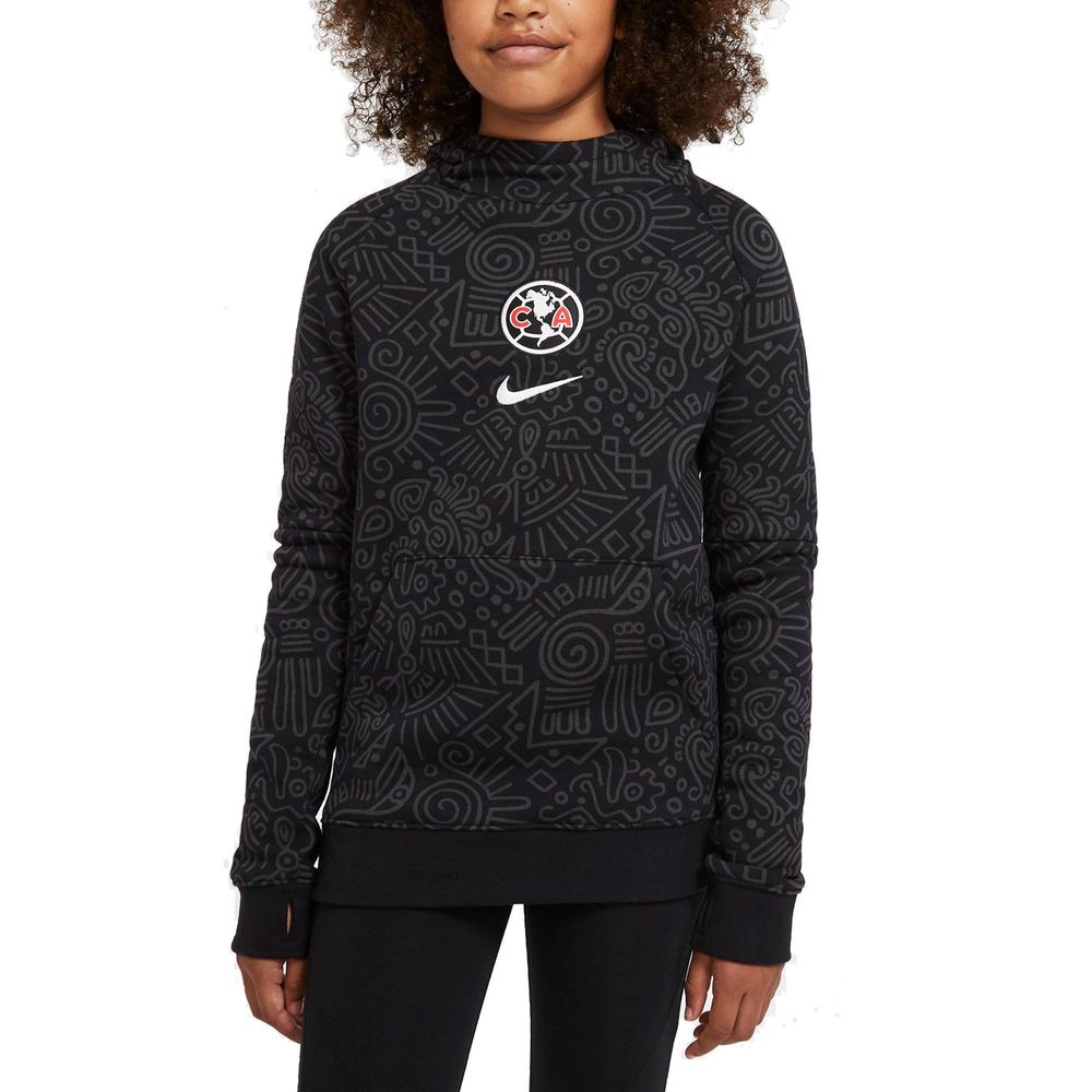 Nike Youth Nike Black Club America GFA Fleece Pullover Hoodie | Metropolis  at Metrotown