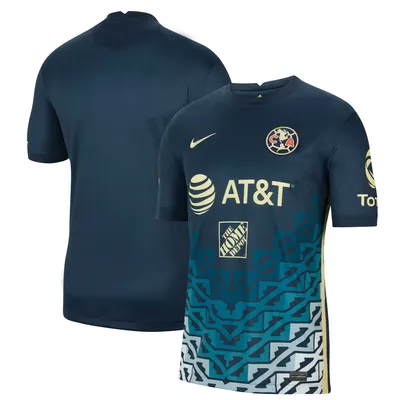 Youth Nike Navy Club America 2021/22 Away Breathe Stadium Replica Jersey