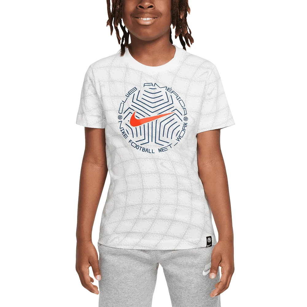 T-shirt Nike blanc Club America Play pour jeunes