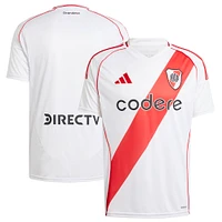 Men's adidas White Club Atlético River Plate 2024/25 Home Replica Jersey