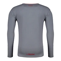 T-shirt à manches longues Club Atlas Charly Gray pour homme