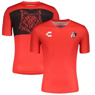 Club Atlas Charly 2020/21 Logo T-Shirt - Red/Black