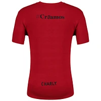 Men's Charly Red Club Atlas 2-Time Liga MX Champions T-Shirt