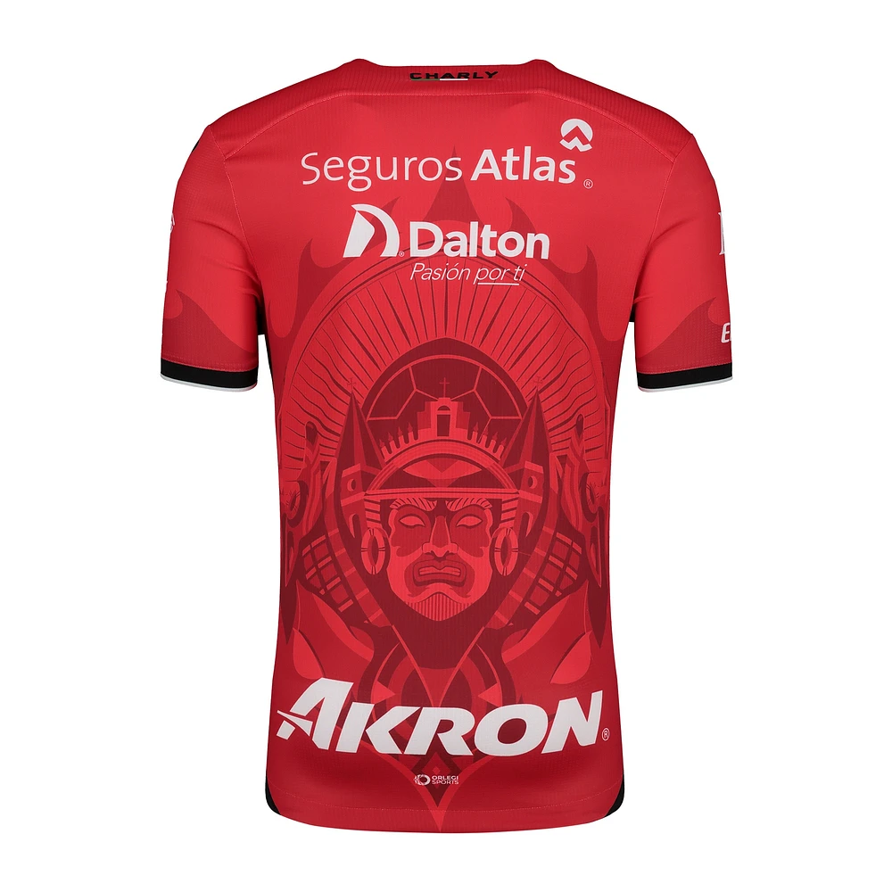 Men's Charly Red Club Atlas 2024/25 Third Authentic Jersey