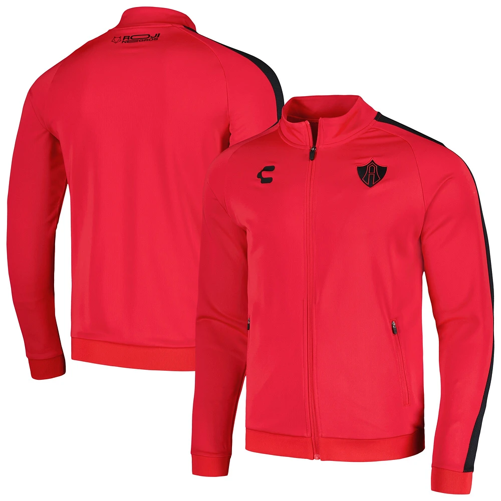 Veste raglan entièrement zippée Charly Red Club Atlas Light pour hommes