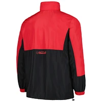 Veste d'extérieur à quart de zip Charly Red Club Atlas pour hommes