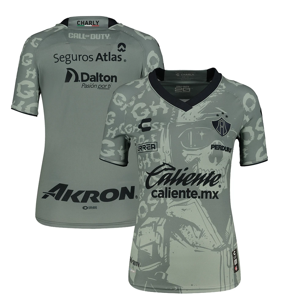 Women's Charly  Gray Club Atlas 2023/24 Call of Duty Third Authentic Jersey