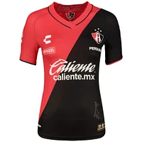 Women's Charly Red Club Atlas / Home Authentic Jersey