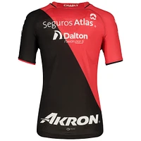 Women's Charly Red Club Atlas / Home Authentic Jersey