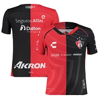 Youth Charly Red/Black Club Atlas 2024/25 Home Authentic Jersey