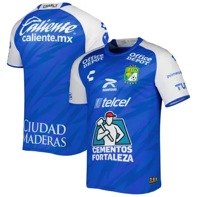 Club Leon Charly 2022/23 Authentic Goalkeeper Jersey - Blue/White