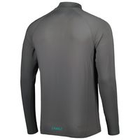 Men's Charly Gray Club Leon Team DRY FACTOR Raglan Quarter-Zip Top