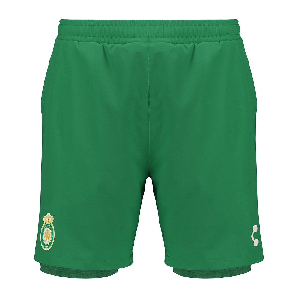 Men's Charly  Green Club Leon 2024/25 Lined Training Shorts