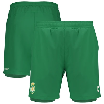 Men's Charly  Green Club Leon 2024/25 Lined Training Shorts