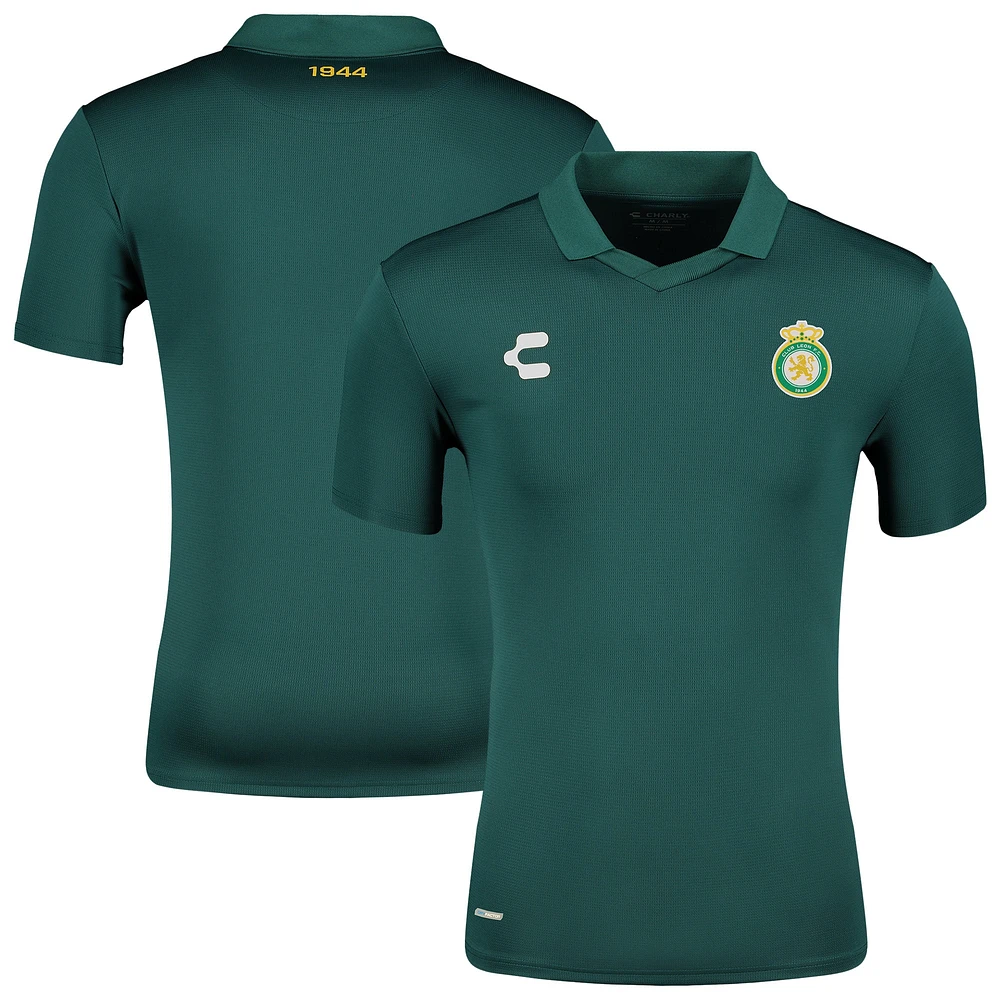 Polo Charly Green Club Leon DryFactor pour homme