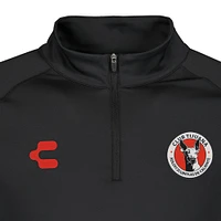 Men's Charly  Black Club Tijuana 2024/25 Quarter-Zip Pullover Top