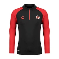 Men's Charly  Black Club Tijuana 2024/25 Quarter-Zip Pullover Top