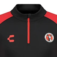 Men's Charly  Black Club Tijuana 2024/25 Quarter-Zip Pullover Top