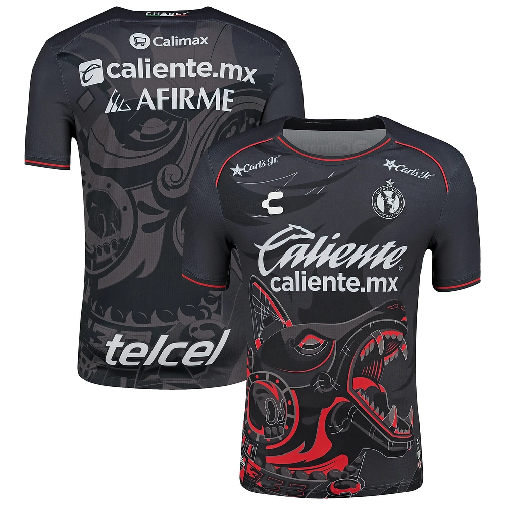 Maillot authentique pour homme Charly Black Club Tijuana 2024/25 Third