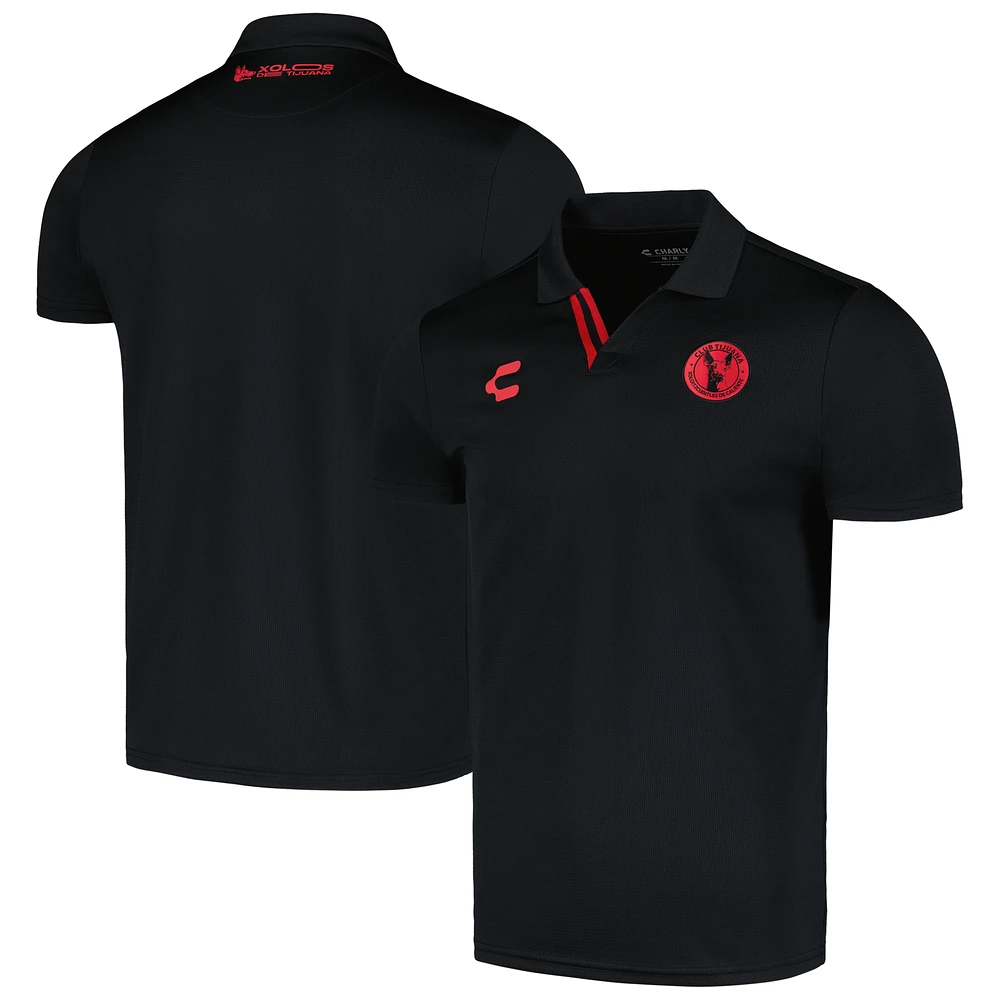 Polo Charly Black Club Tijuana DRY FACTOR pour hommes