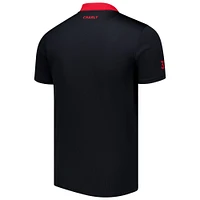 Polo Charly Black Club Tijuana DryFactor pour homme