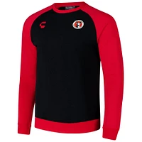 Men's Charly Black Club Tijuana Raglan Pullover Sweatshirt