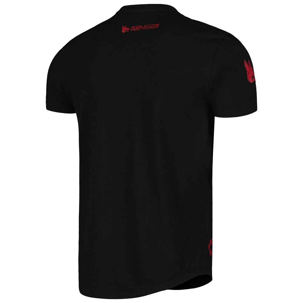 T-shirt Charly Black Club Tijuana pour hommes