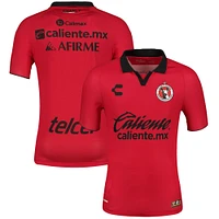 Men's Charly Red Club Tijuana / Home Authentic Jersey