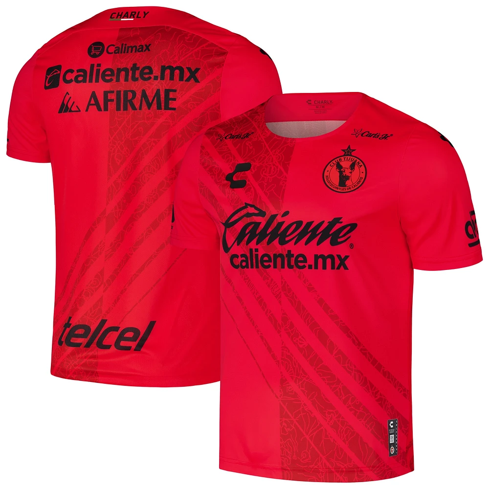 Men's Charly Red Club Tijuana 2024/25 Authentic Goalkeeper Jersey