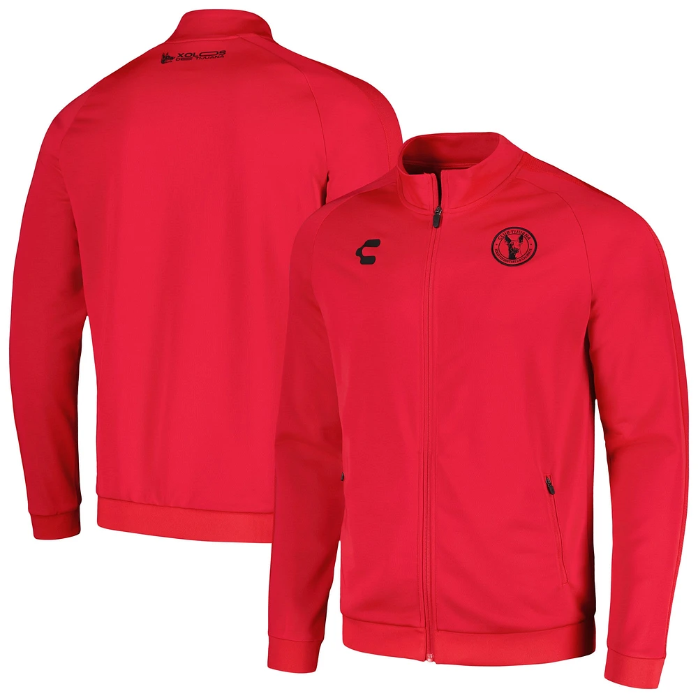 Veste raglan légère entièrement zippée Charly Red Club Tijuana pour hommes