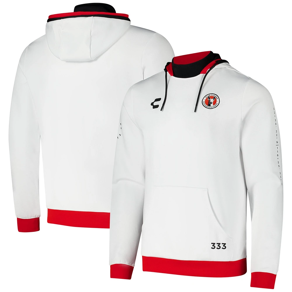 Sweat à capuche Charly White Club Tijuana 2024/25 pour homme