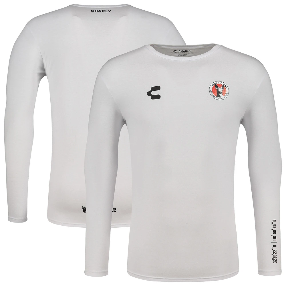 T-shirt à manches longues pour homme Charly White Club Tijuana