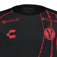 Youth Charly Black/Red Club Tijuana 2024/25 Home Authentic Jersey