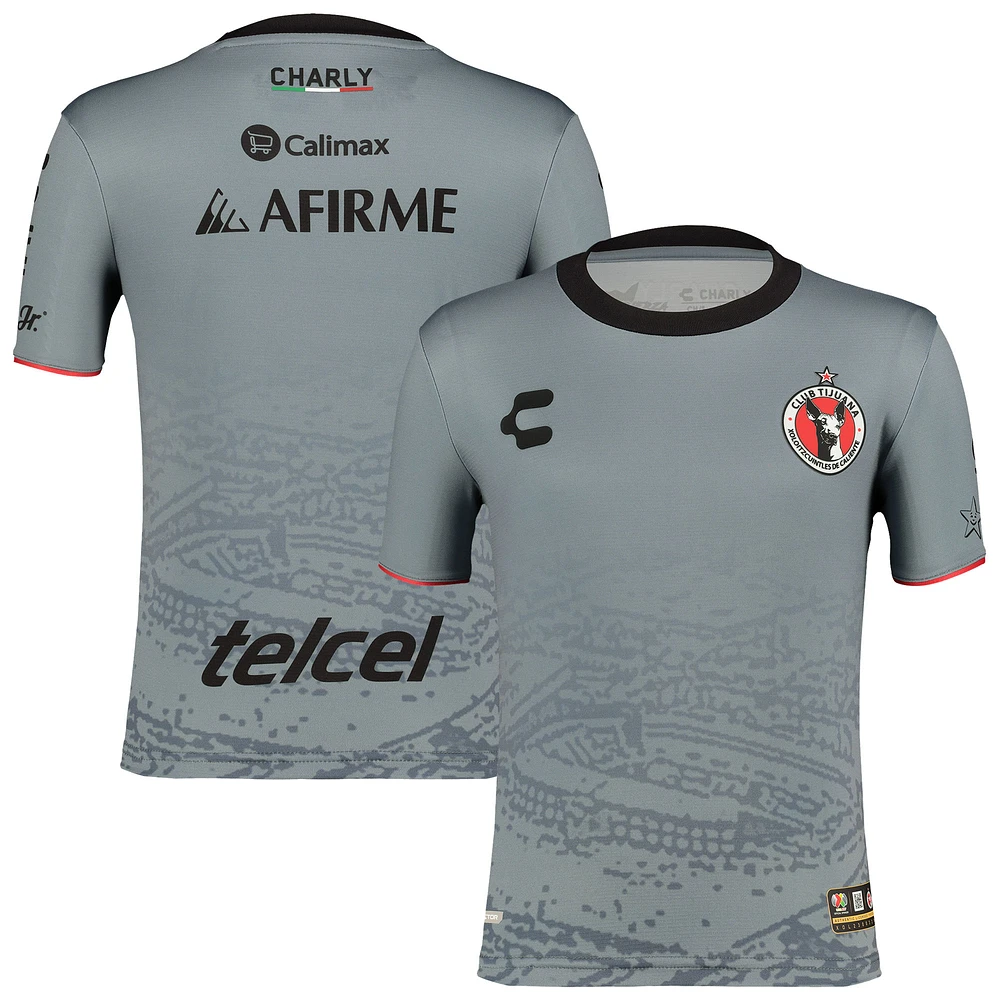 Youth Charly  Gray Club Tijuana 2023/24 Away Authentic Jersey