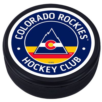 CO Rockies - Vintage Classic Textured Hockey Puck