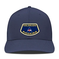 Men's Levelwear Navy Colorado Rockies Rise Skylight Flex Hat