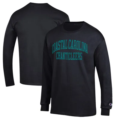 Coastal Carolina Chanticleers Champion Jersey Long Sleeve T-Shirt - Black