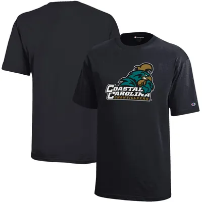 Coastal Carolina Chanticleers Champion Youth Jersey T-Shirt - Black