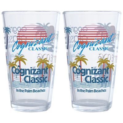 Lot de deux verres à pinte Cognizant Classic Scatter Print 16 oz 2025