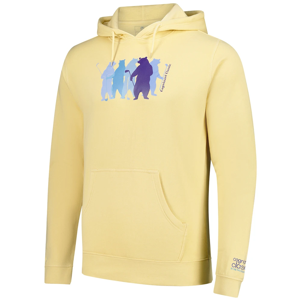 Sweat à capuche en polaire Seabrook Classic Ahead pour homme, jaune, Cognizant