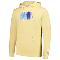 Sweat à capuche en polaire Seabrook Classic Ahead pour homme, jaune, Cognizant
