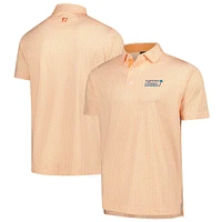 Men's FootJoy  Orange Cognizant Classic ProDry Citrus Print Polo