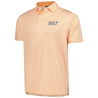 Men's FootJoy  Orange Cognizant Classic ProDry Citrus Print Polo